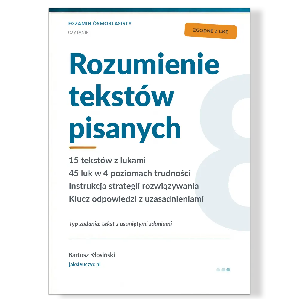 workbook rozumienie ze słuchu egzamin ósmoklasisty angielski