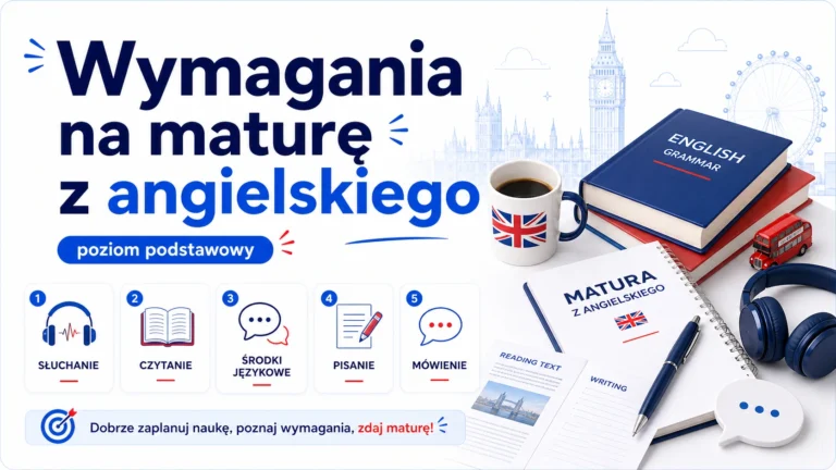 Wymagania na maturę z angielskiego – poziom podstawowy